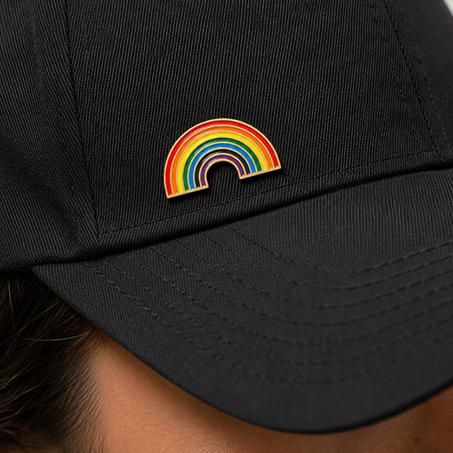 Pin Arcoiris LGBTIQA+ Grande - Imagen 2